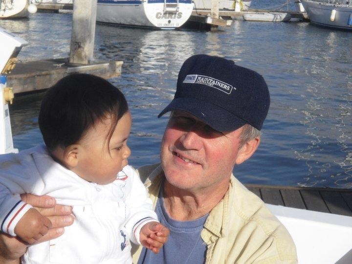 Grace and my Dad or the Dude as my girls call him, both faces of Sleep Apnea.